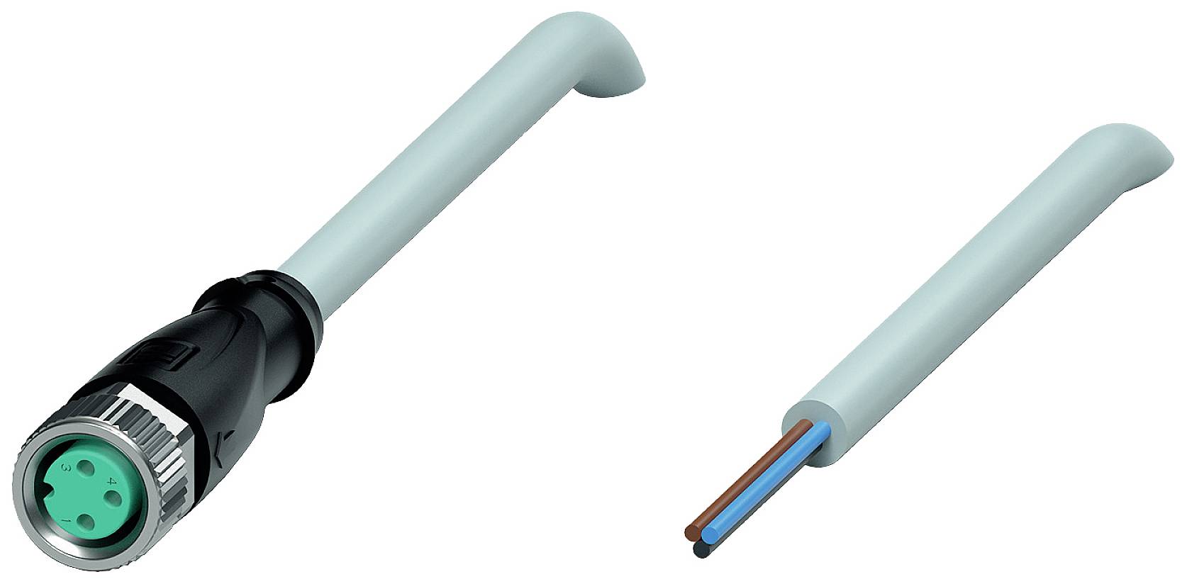 Pepperl+Fuchs 240799-100008 Sensor-/Aktor-Steckverbinder, konfektioniert 8.5 m Polzahl Sensoren: 3 1 St.