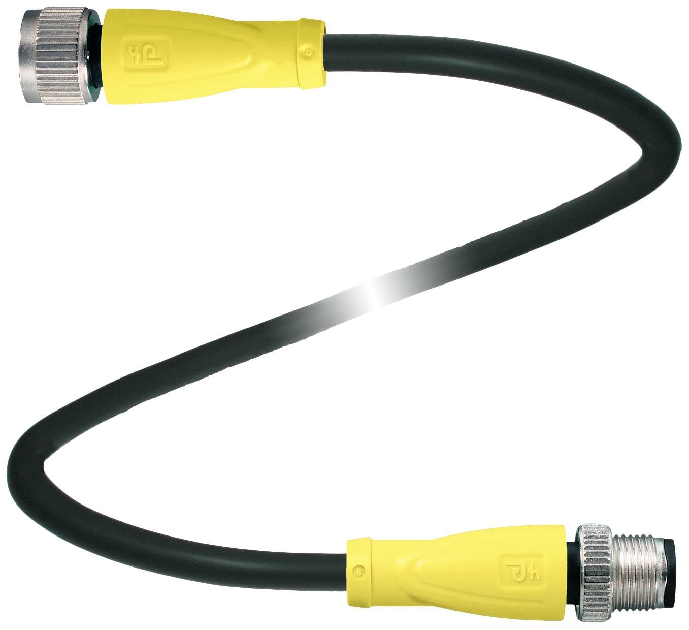 Pepperl+Fuchs 321650 Sensor-/Aktor-Steckverbinder, konfektioniert 4 m Polzahl Sensoren: 8, 8 1 St.