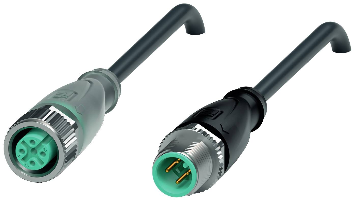 Pepperl+Fuchs 240783-0003 Sensor-/Aktor-Steckverbinder, konfektioniert 2 m Polzahl Sensoren: 4, 4 1 St.