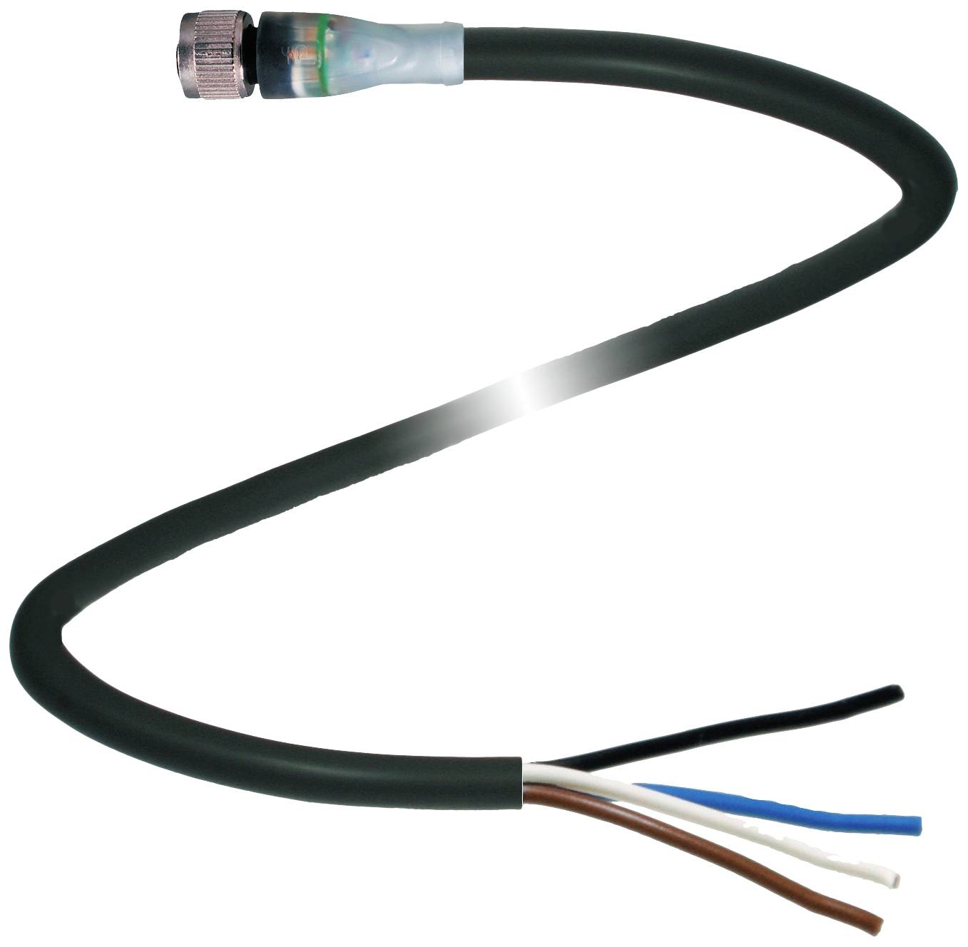 Pepperl+Fuchs 240801-0004 Sensor-/Aktor-Steckverbinder, konfektioniert 5 m Polzahl Sensoren: 4 1 St.