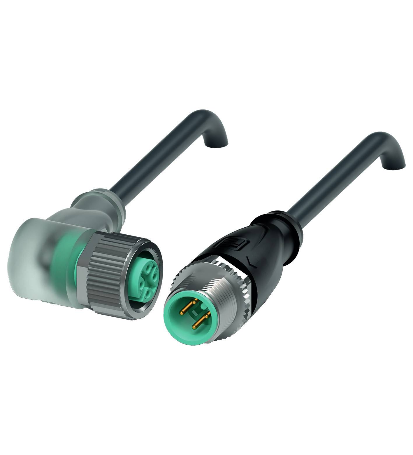 Pepperl+Fuchs 240784-0019 Sensor-/Aktor-Steckverbinder, konfektioniert 12 m Polzahl Sensoren: 4, 4 1 St.