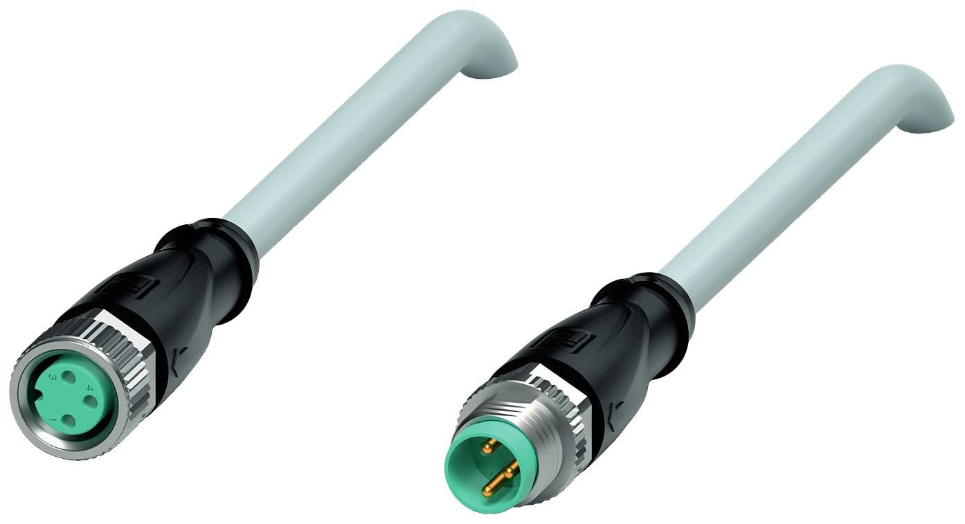 Pepperl+Fuchs 240813-0001 Sensor-/Aktor-Steckverbinder, konfektioniert 1.2 m Polzahl Sensoren: 3, 3 1 St.