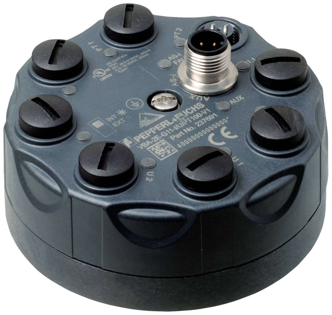 Pepperl+Fuchs VBA-2E-G11-I/U/PT100-V1 237691 Sensor/Aktorbox aktiv Multipolverteiler 1 St.