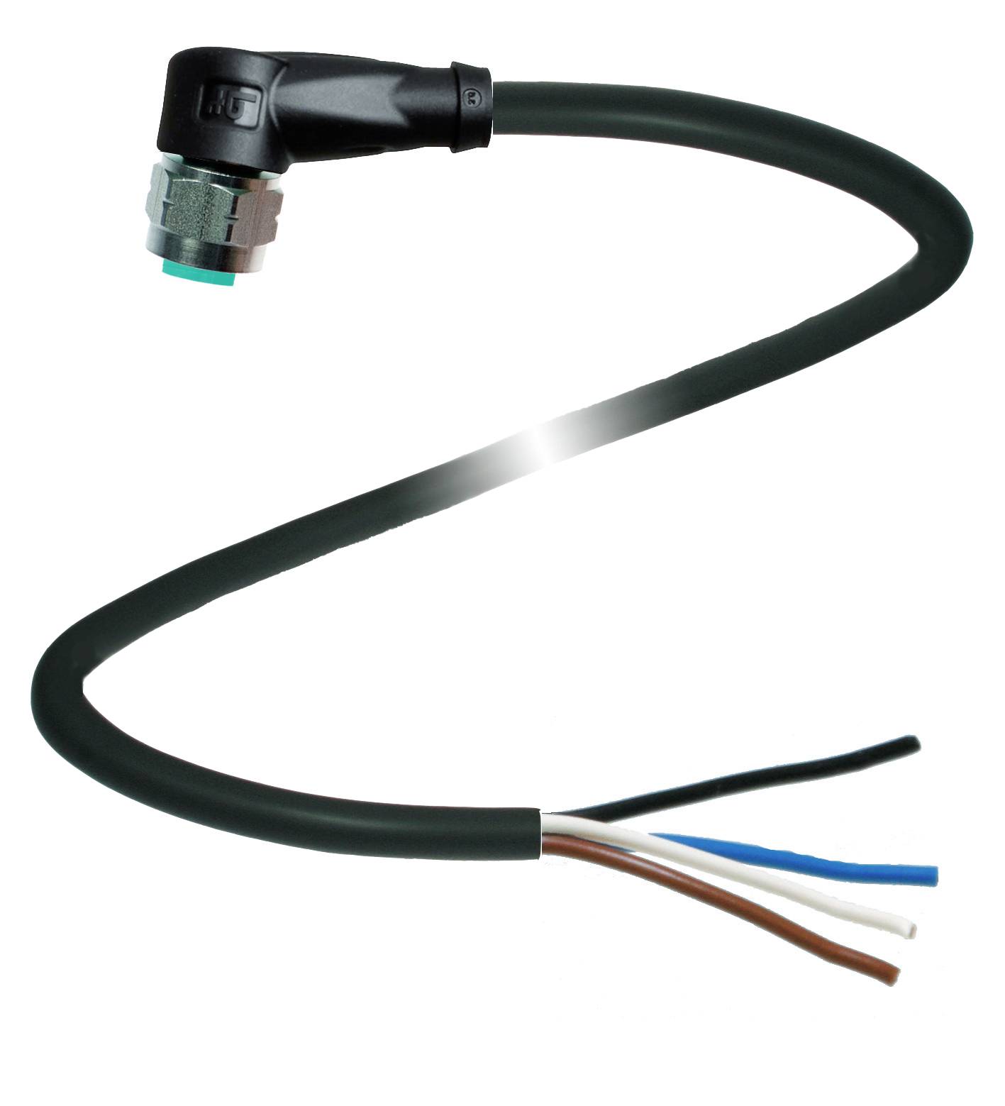 Pepperl+Fuchs 240768-100006 Sensor-/Aktor-Steckverbinder, konfektioniert 10 m Polzahl Sensoren: 4 1 St.