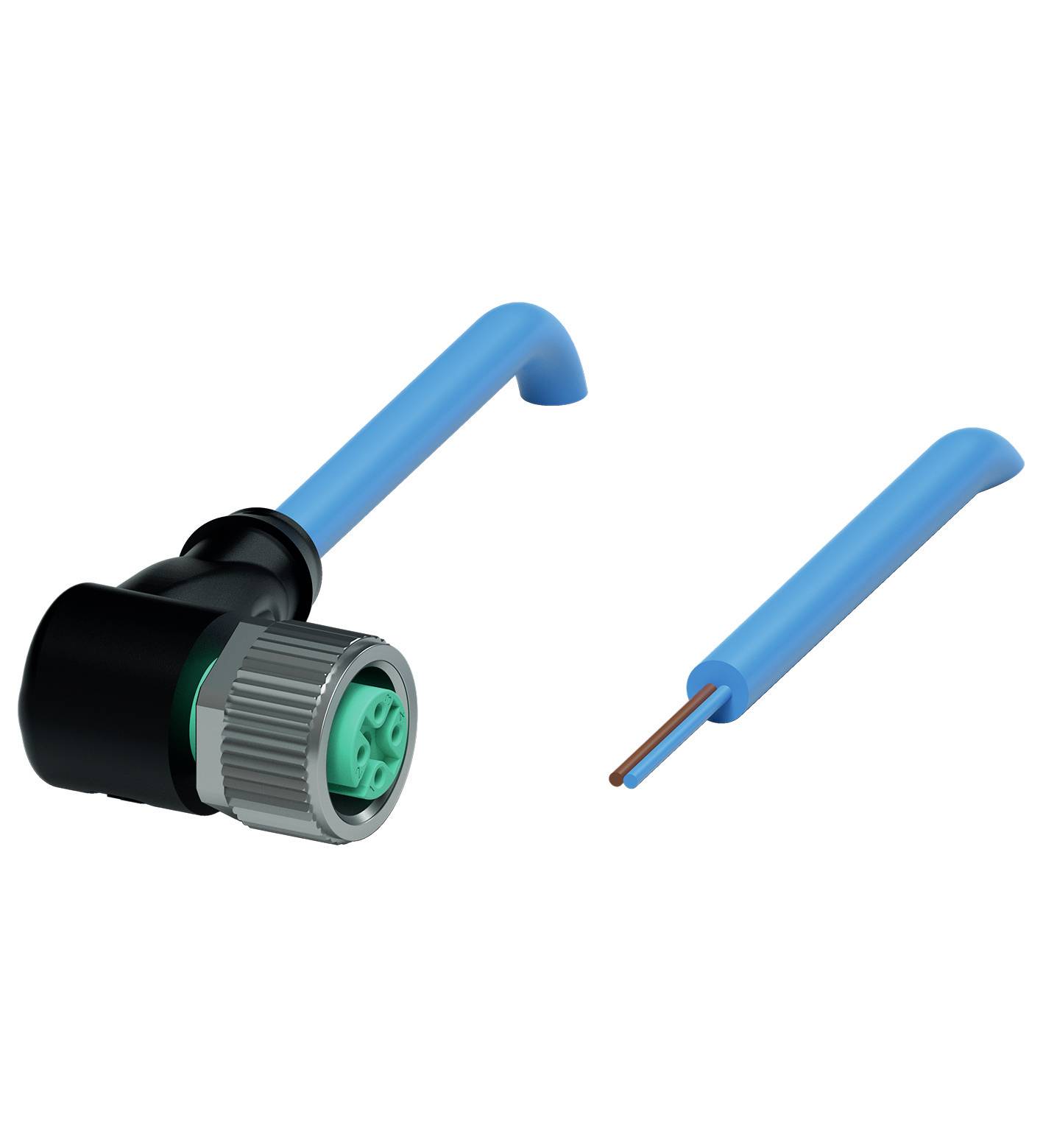 Pepperl+Fuchs 240770-100001 Sensor-/Aktor-Steckverbinder, konfektioniert 20 m Polzahl Sensoren: 2 1 St.