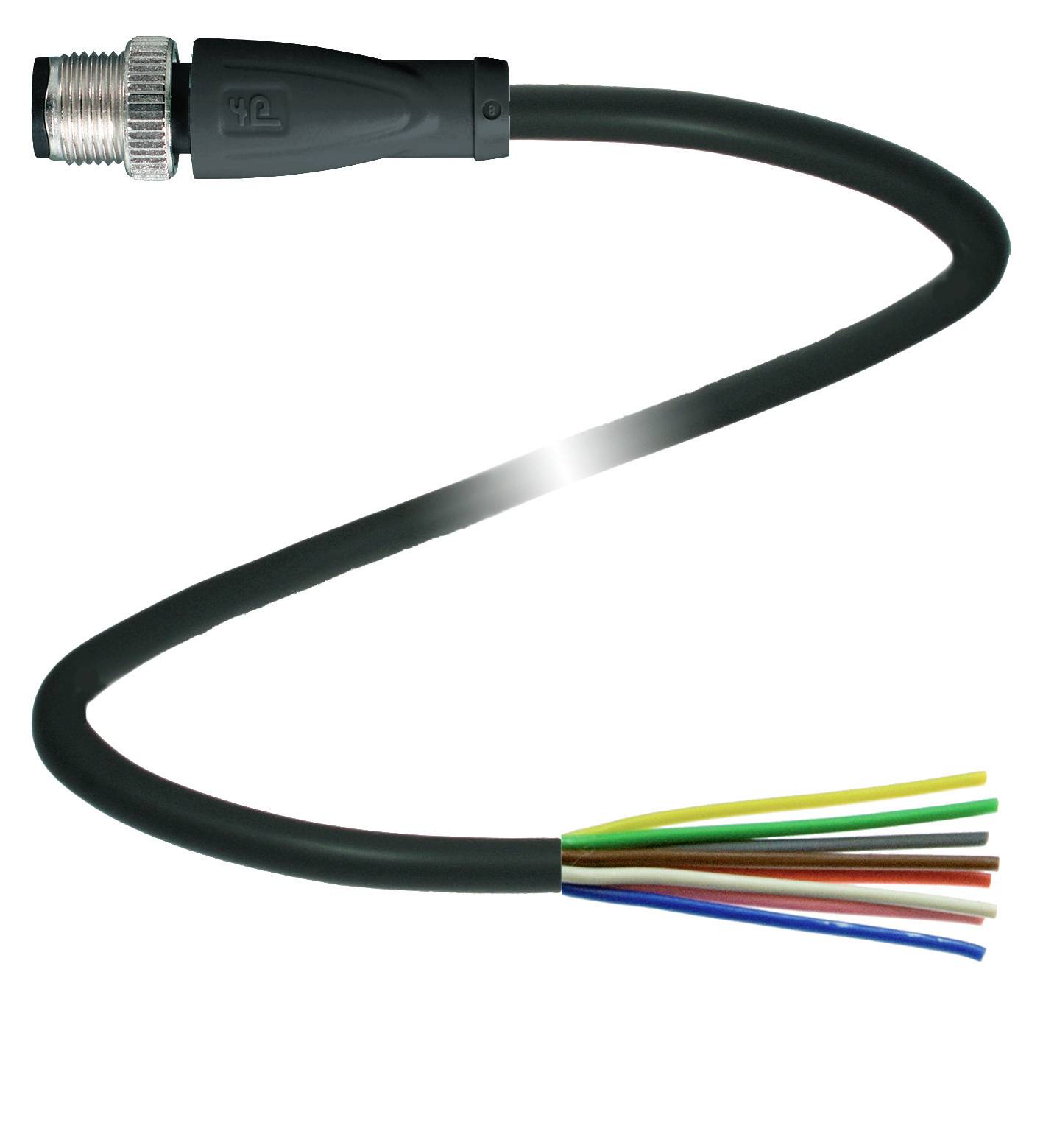 Pepperl+Fuchs 240771-0016 Sensor-/Aktor-Steckverbinder, konfektioniert 10 m Polzahl Sensoren: 8 1 St.