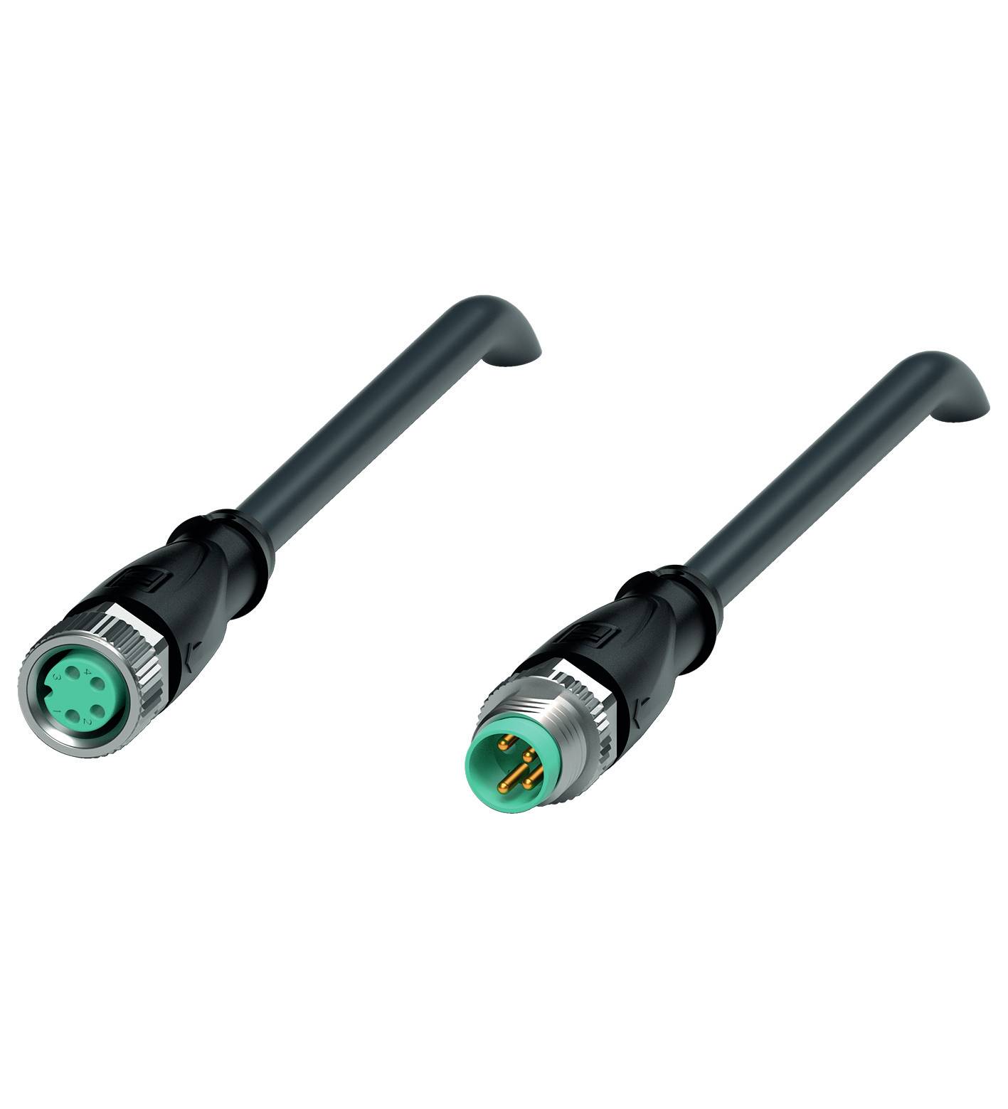 Pepperl+Fuchs 240813-0007 Sensor-/Aktor-Steckverbinder, konfektioniert 2 m Polzahl Sensoren: 4, 4 1 St.