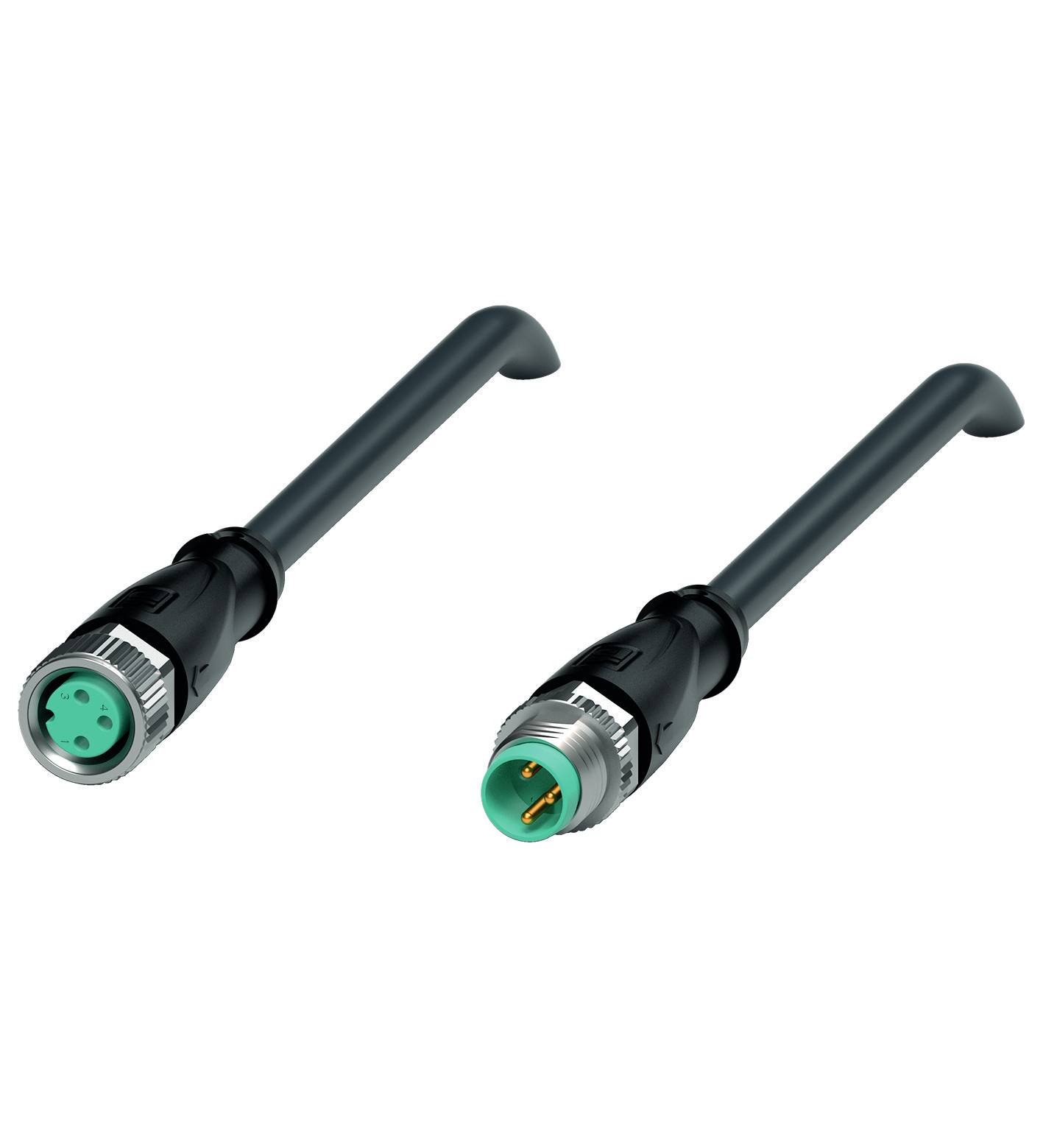 Pepperl+Fuchs 240813-100004 Sensor-/Aktor-Steckverbinder, konfektioniert 4 m Polzahl Sensoren: 3, 3 1 St.