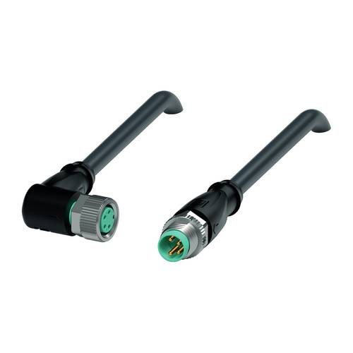 Pepperl+Fuchs 240815-0004 Sensor-/Aktor-Steckverbinder, konfektioniert 1 m Polzahl Sensoren: 4, 4 1 St.