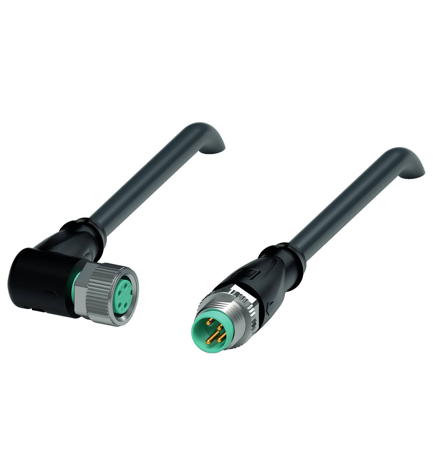 Pepperl+Fuchs 240815-0005 Sensor-/Aktor-Steckverbinder, konfektioniert 2 m Polzahl Sensoren: 4, 4 1 St.