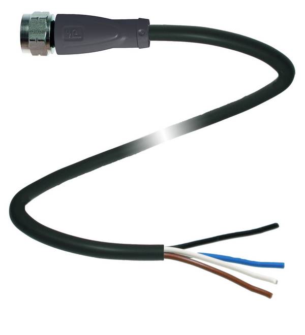 Pepperl+Fuchs 219632 Sensor-/Aktor-Steckverbinder, konfektioniert M12 x 1 gerade, Buchse 5 m Polzahl Sensoren: 4 1 St.
