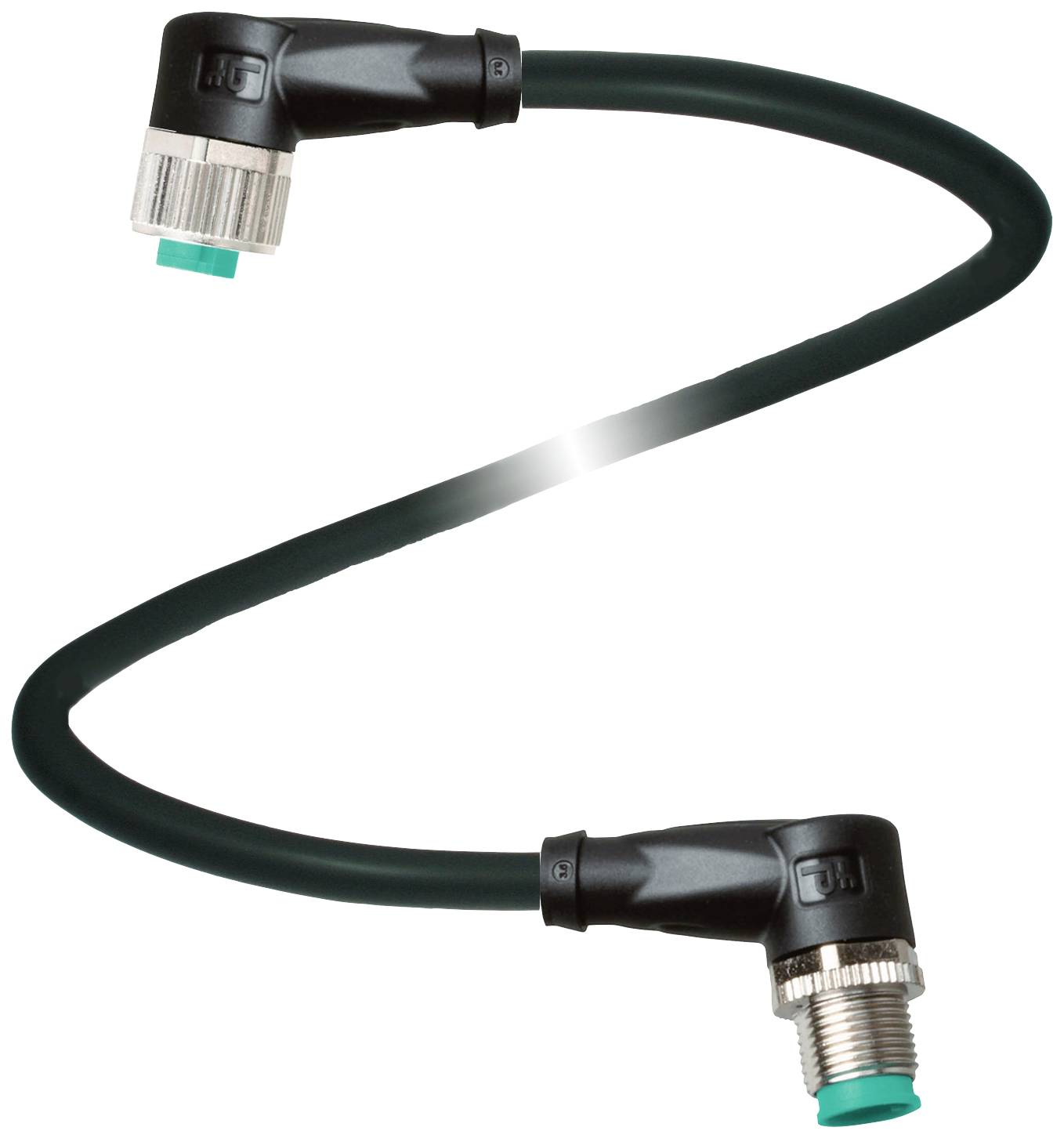 Pepperl+Fuchs 240777-100012 Sensor-/Aktor-Steckverbinder, konfektioniert 10 m Polzahl Sensoren: 4, 4 1 St.