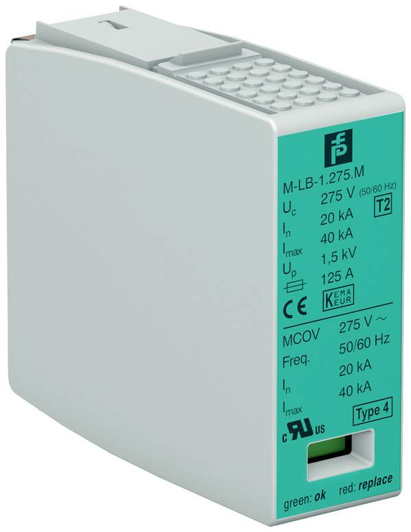 Pepperl+Fuchs 235914 M-LB-1.275.M Überspannungsschutz-Modul   40 kA  1 St.