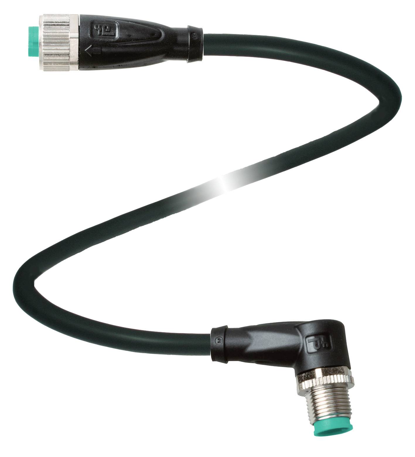 Pepperl+Fuchs 240778-100022 Sensor-/Aktor-Steckverbinder, konfektioniert 1 m Polzahl Sensoren: 4, 4 1 St.