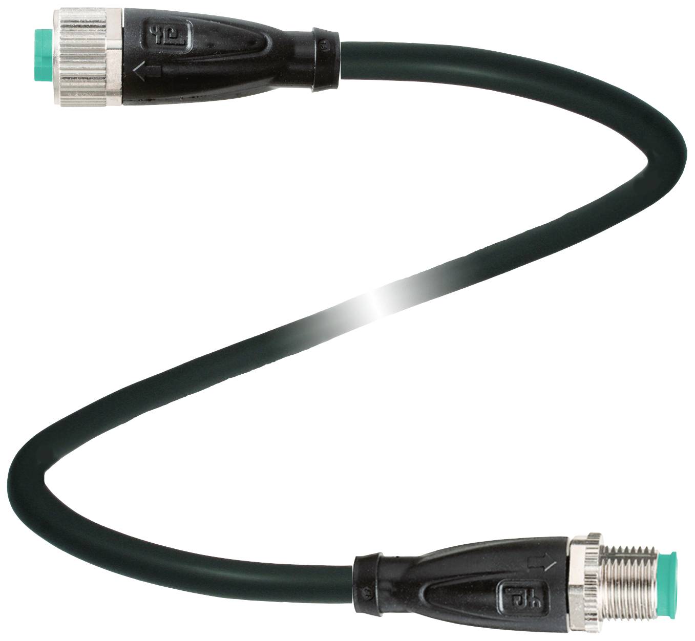 Pepperl+Fuchs 240775-0019 Sensor-/Aktor-Steckverbinder, konfektioniert 20 m Polzahl Sensoren: 4, 4 1 St.