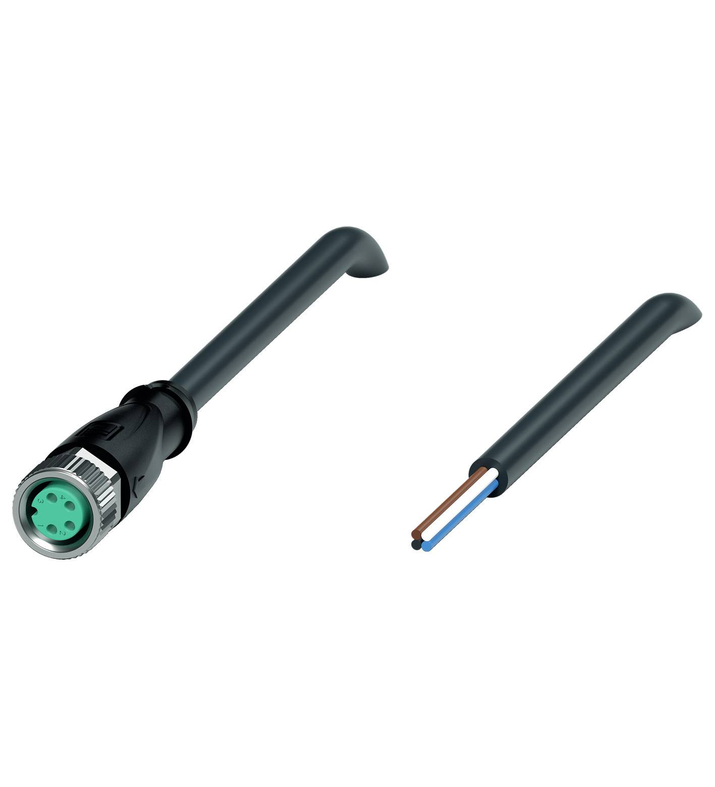 Pepperl+Fuchs 240799-0012 Sensor-/Aktor-Steckverbinder, konfektioniert 10 m Polzahl Sensoren: 4 1 St.