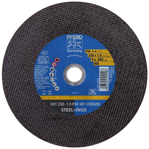 PFERD TOOLS EHT 230-1,9 PSF HD STEELOX 61728327 Trennscheiben-Set 230 mm 25 St. Edelstahl, Stahl