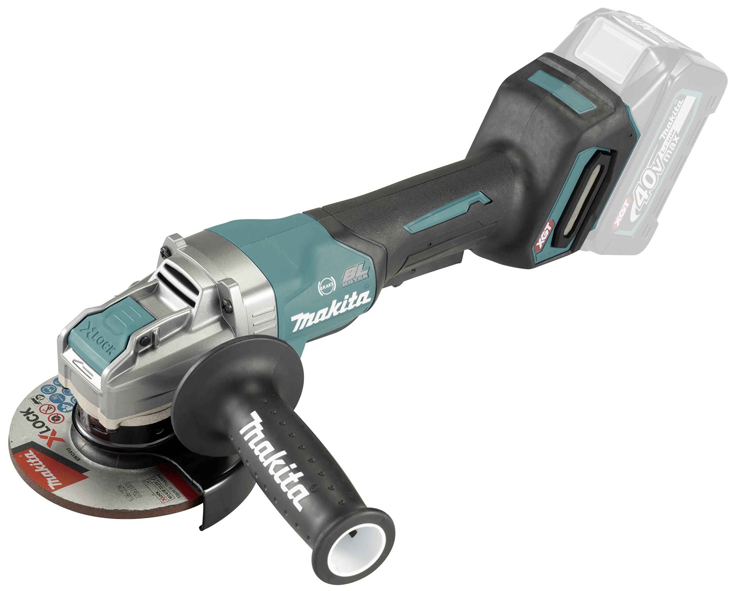 Makita GA047GZ GA047GZ Akku-Winkelschleifer 125 mm ohne Akku, ohne Ladegerät 40 V