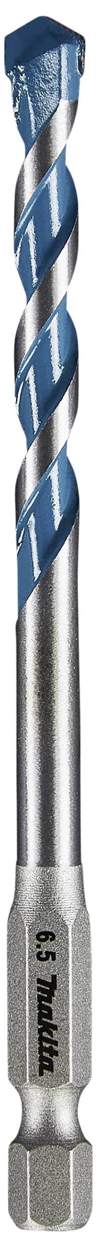 Makita E-15001 Hartmetall Mehrzweckbohrer 1 Stück 6.5 mm Gesamtlänge 100 mm 1/4 (6.3 mm) Innensechskant 1 St.