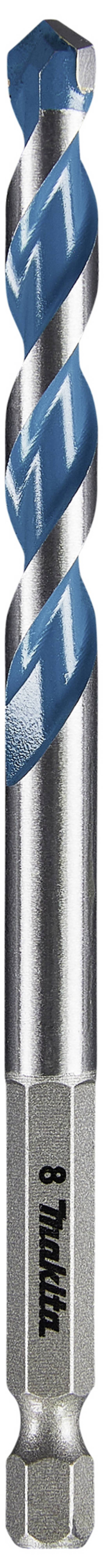 Makita E-15045 E-15045 Hartmetall Mehrzweckbohrer 1 Stück 8 mm Gesamtlänge 120 mm 1/4" (6.3 mm) Innensechskant 1 St.