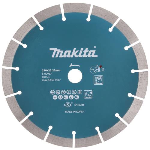 Makita E-02967 S_0380_7832739 Diamanttrennscheibe Durchmesser 230 mm Bohrungs-Ø 22.23 mm 1 St.
