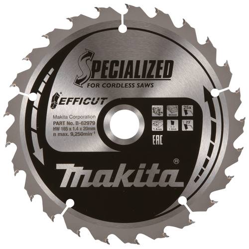 Makita E-12946 Kreissägeblatt 270 x 30 mm Zähneanzahl: 24 1 St.