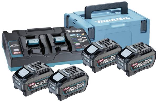 Makita 191U42-2  Werkzeug-Akku und Ladegerät  40 V 5.0 Ah Li-Ion