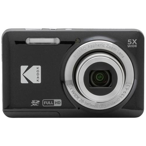 Kodak Pixpro FZ55 Friendly Zoom Digitalkamera 16 Megapixel Opt. Zoom: 5 x Schwarz Full HD Video, HDR-Video, Integrierter...