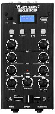 Omnitronic GNOME-202P DJ Mixer