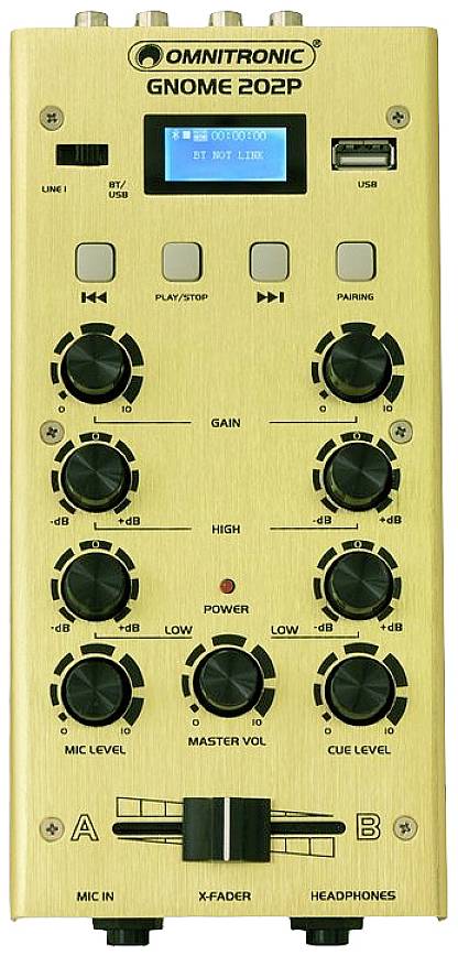 Omnitronic GNOME-202P DJ Mixer