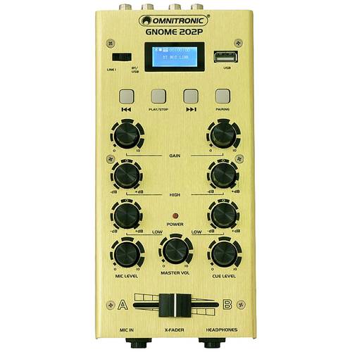 Omnitronic GNOME-202P DJ Mixer