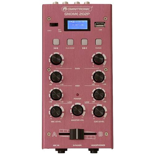 Omnitronic GNOME-202P DJ Mixer