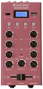 Omnitronic GNOME-202P DJ Mixer
