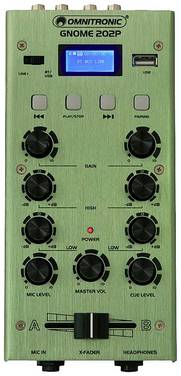 Omnitronic GNOME-202P DJ Mixer