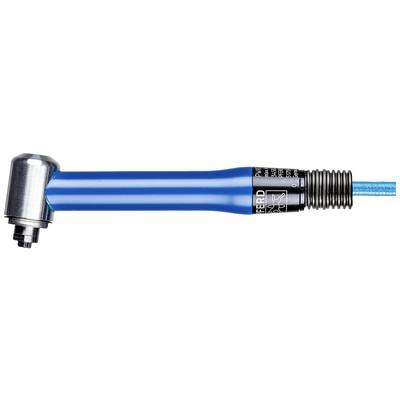 Blauer, zylindrischer Druckluftschrauber mit Metallspitze, geeignet für mechanische Arbeiten oder Werkzeugmontage.
