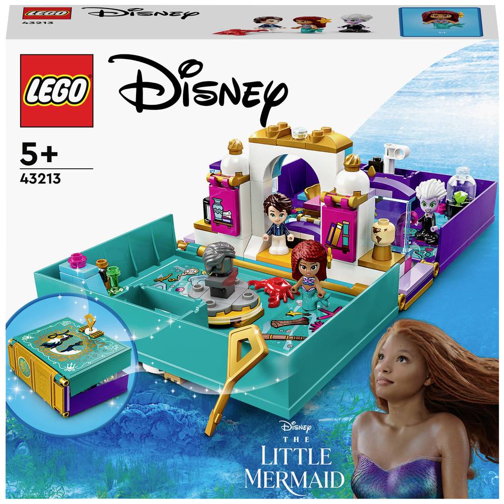 LEGO® DISNEY 43213 De kleine zeemeermin - sprookjesboek