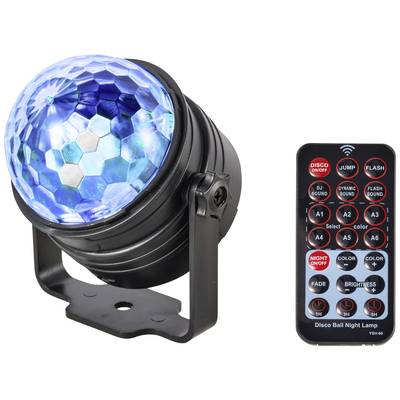 SMD LED Party-Lichteffekt 3 W RGB Anzahl Leuchtmittel: 6