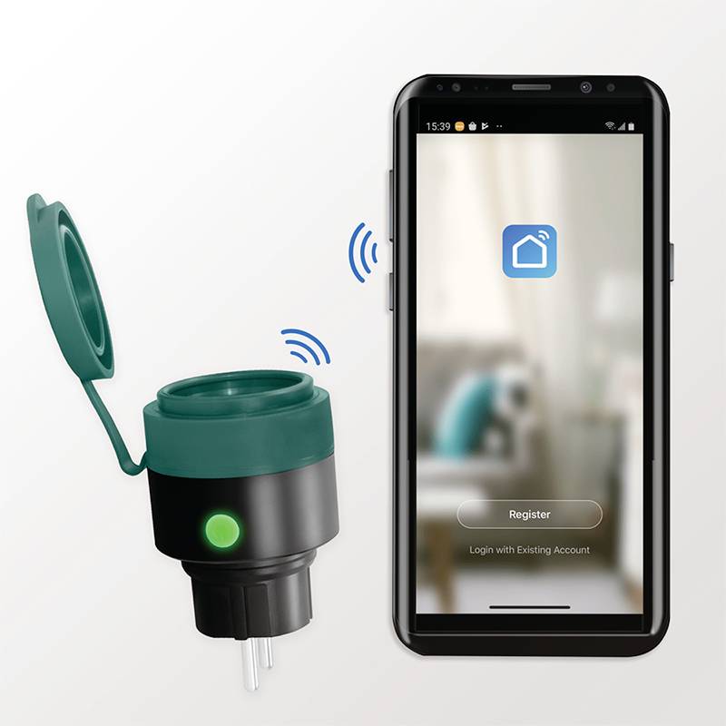 LogiLink Wi-Fi Smart Plug Outdoor Stromstecker 1-fach (CEE7/3), Tuya kompatibel-4