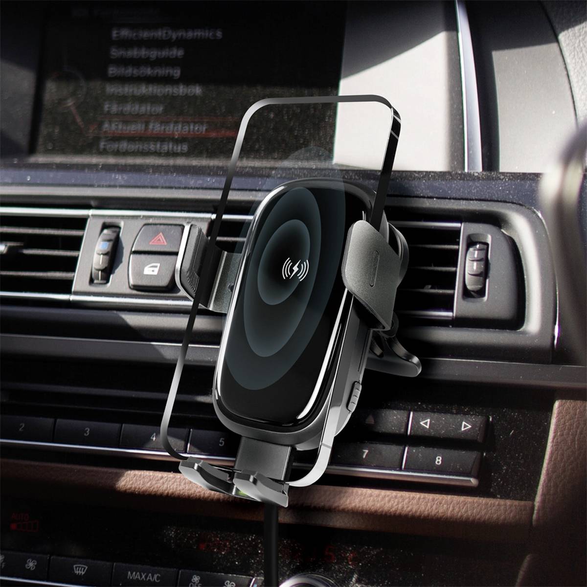 Logilink Wireless Car Charger w/Gravity Trigger, 15W Tablets & Smartphones Smartphone Zubehör-7