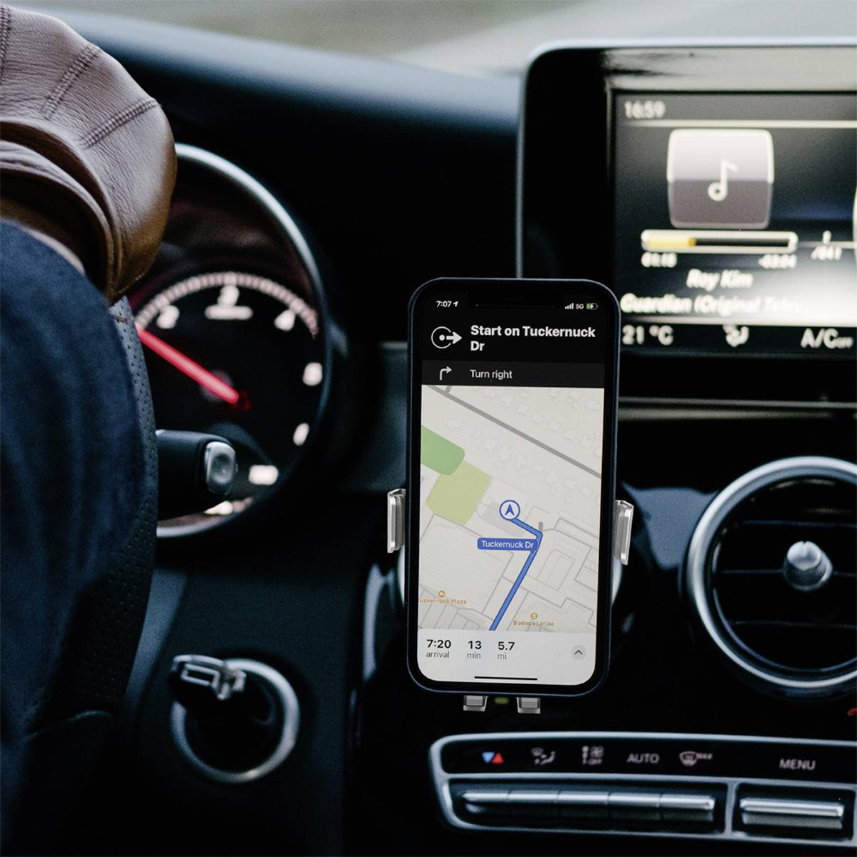Logilink Wireless Car Charger w/Gravity Trigger, 15W Tablets & Smartphones Smartphone Zubehör-8