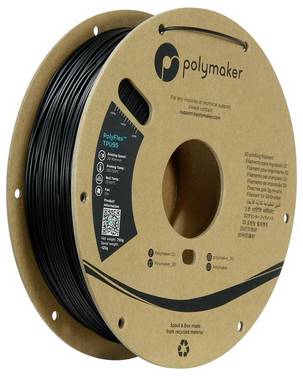 Polymaker PD01001 PolyFlex TPU-95A Filament TPU flexibel 1.75 mm 750 g Schwarz PolyFlex 1 St.