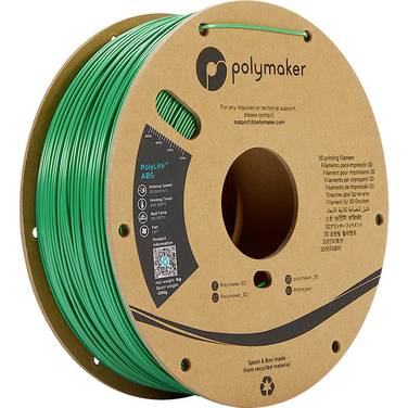 Polymaker PE01005 PolyLite Filament ABS geruchsarm 1.75 mm 1000 g Grün  1 St.