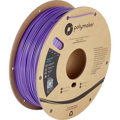 Polymaker PB01021 PolyLite Filament PETG hitzebeständig, hohe Zugfestigkeit 2.85 mm 1000 g Lila  1 St.