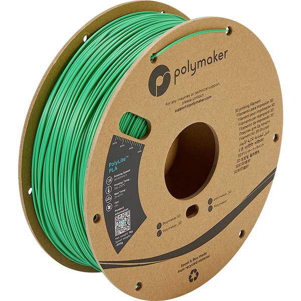 Polymaker PA02006 PolyLite Filament PLA  1.75 mm 1000 g Grün PolyLite™ PLA 1 St.