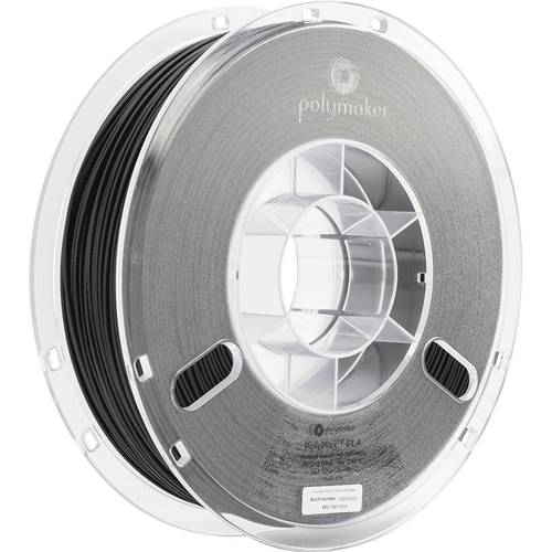 Polymaker PA06001 PolyMAX Tough Filament Tough PLA hohe Steifigkeit, hohe Zugfestigkeit, schlagfest 1.75 mm 750 g Schwar...