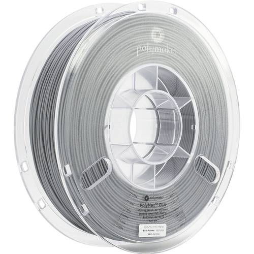 Polymaker PA06003 PolyMAX Tough Filament PLA hohe Steifigkeit, hohe Zugfestigkeit, schlagfest 1.75 mm 750 g Grau PolyMax...