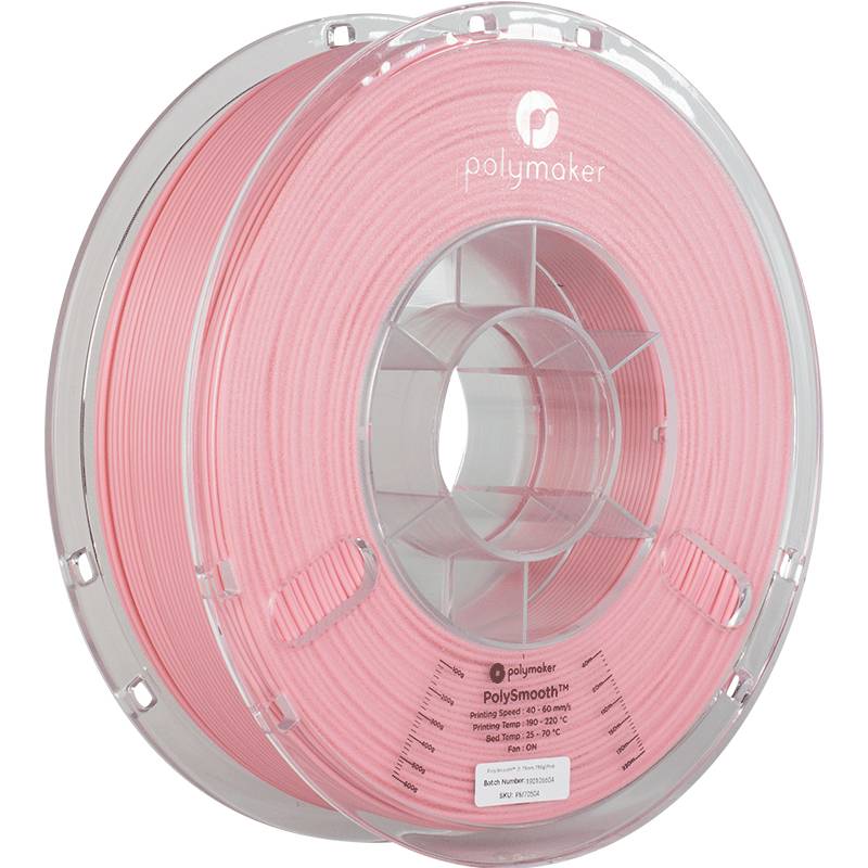 POLYMAKER PJ01009 PolySmooth Filament PVB polierbar 1.75 mm 750 g Pink 1 St.