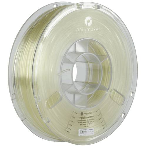 Polymaker PJ01011 PolySmooth Filament PVB polierbar 1.75 mm 750 g Transparent 1 St.