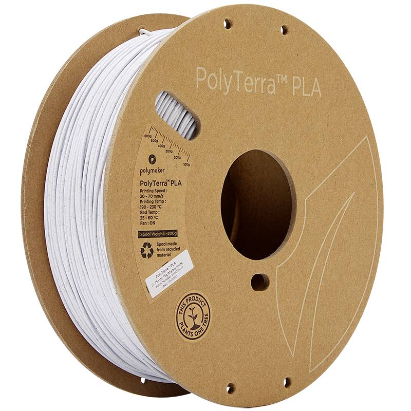 POLYMAKER 70941 PolyTerra Filament PLA geringerer Kunststoffgehalt 1.75 mm 1000 g Marmor 1 St.