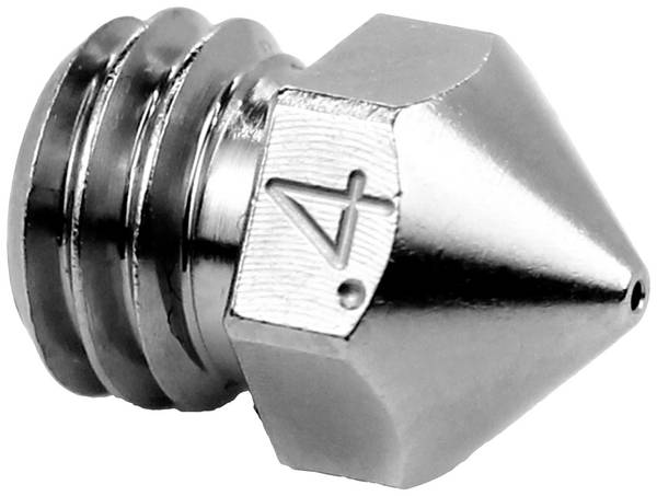 Micro-Swiss MicroSwiss Düse 0.4mm für Creality CR-X, CR-X Pro, Sovol SV02  Brass Plated Wear Resistant Nozzle 0.4mm M2800-04